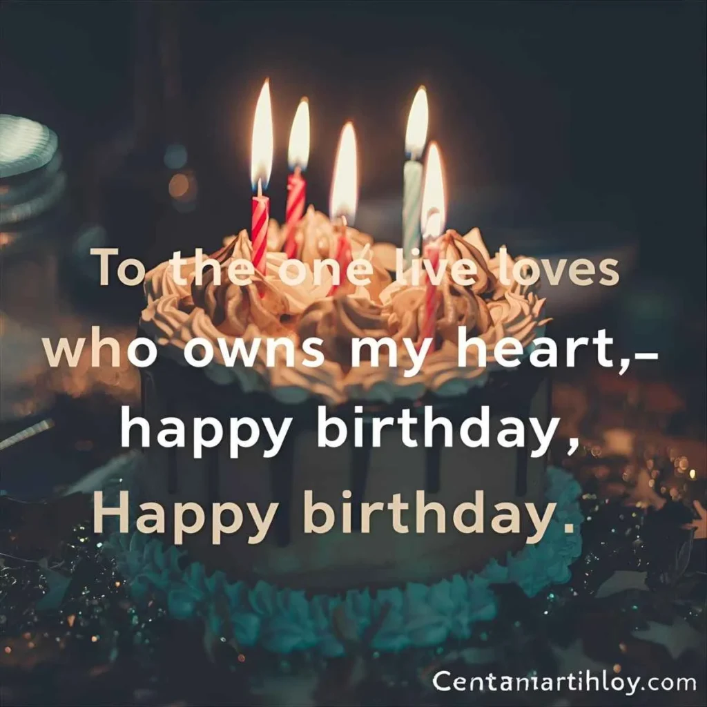 Birthday Wishes for Love Copy Paste