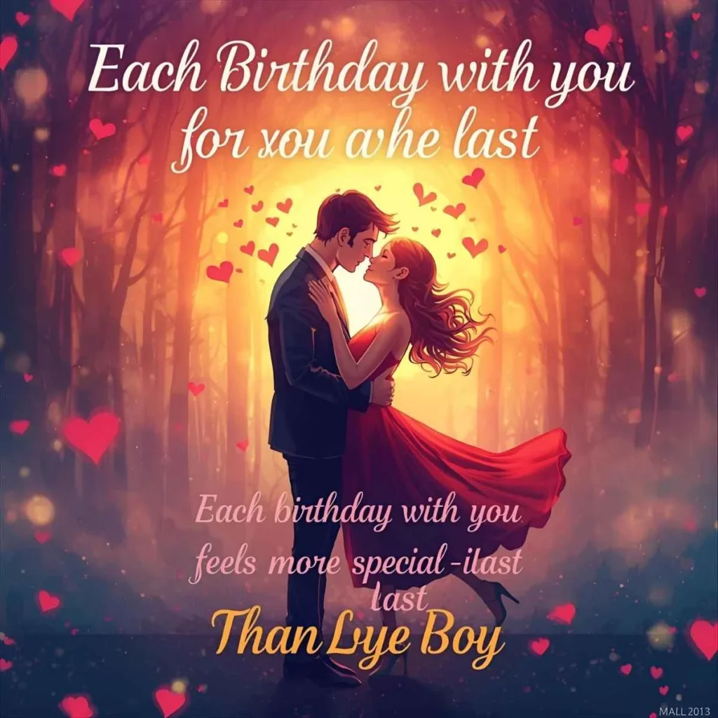 Birthday Wishes for Lover Boy