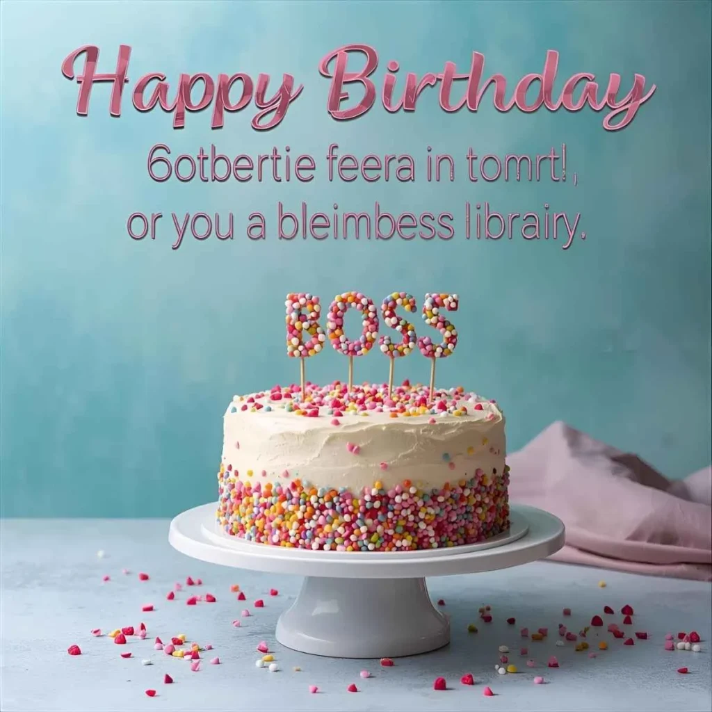 Happy Birthday Wishes for Boss