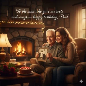 Read more about the article 210+ Emotional Birthday Wishes for Father from Daughter 2025 Best