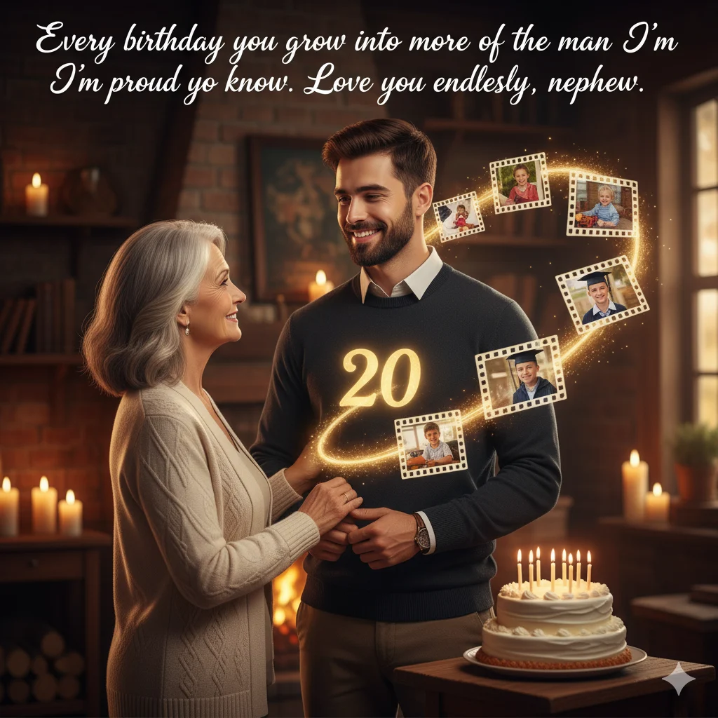 Read more about the article 210+ Special Happy Birthday Wishes for Nephew ✨🎂 2025 Best