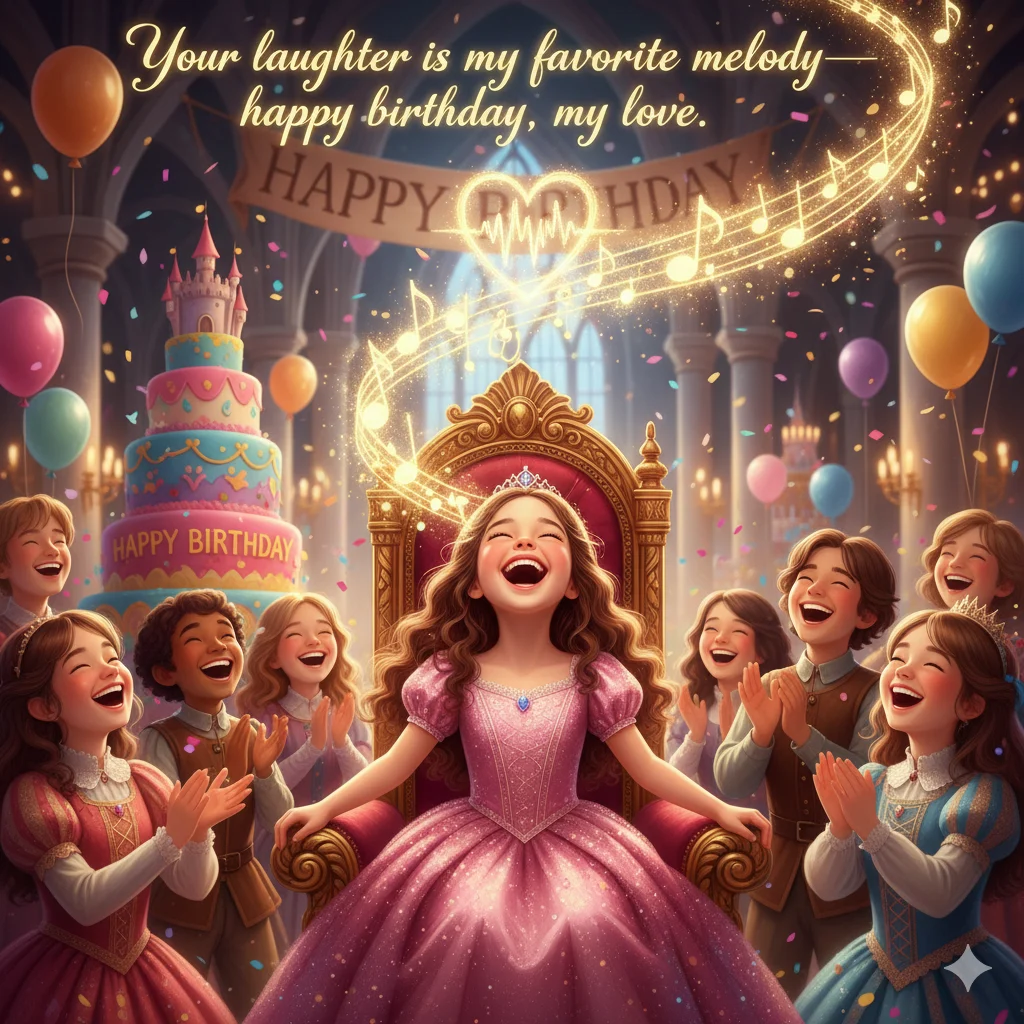 Birthday Wishes for Kid Girl